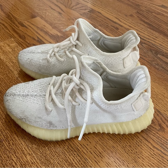 Yeezy Shoes - Yeezy Cream/Triple White Size 5